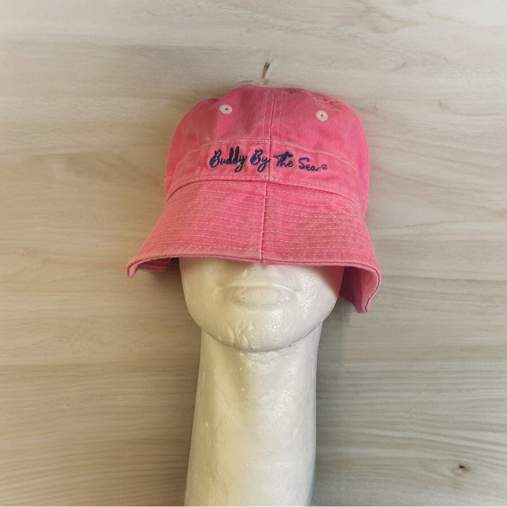 Buddy by the Sea Bucket Hat One Size Peach